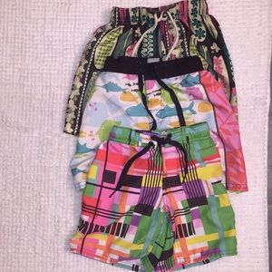 3 pair board shorts 2T